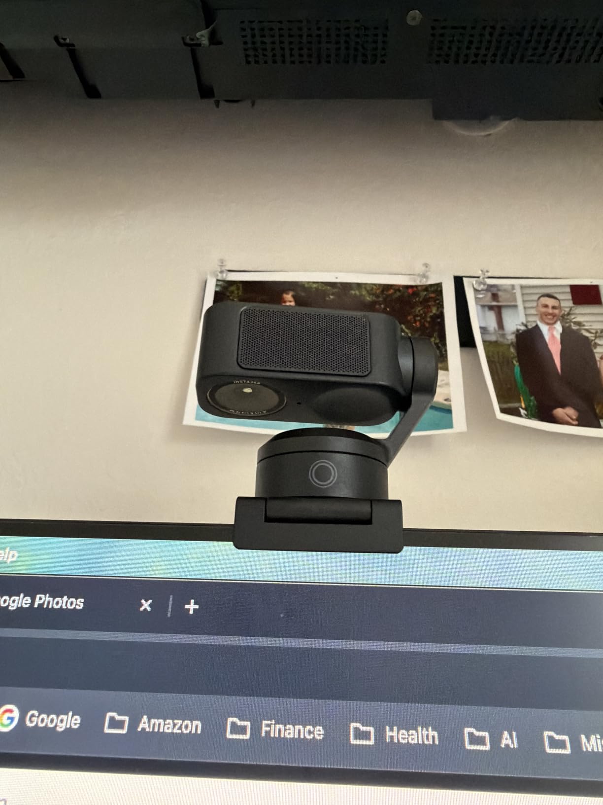 Insta360 Link 2 Pro – 4K PTZ Webcam for PC/Mac, 1/1.3” Sensor, Low-Light, AI Tracking, HDR, Directional Noise-Canceling Mics, Supports Stream Deck, Zoom, Teams, Twitch for Streaming or Meetings customer photo 2