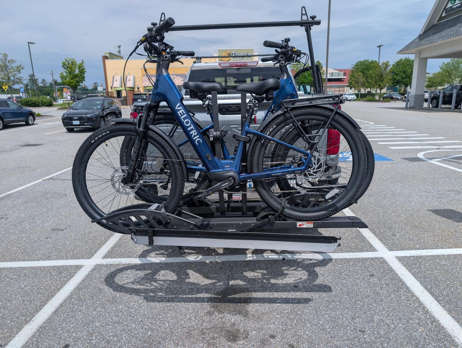 CRAVOT CyberRack EBike Rack for 2 Bike, 200 lbs Capacity | Heavy Duty Electric Bike Carrier, 5-inch Fat Tire Bicycle for 2'' Receiver Cars Trucks SUVs Minivans RV, Trailer customer photo 1