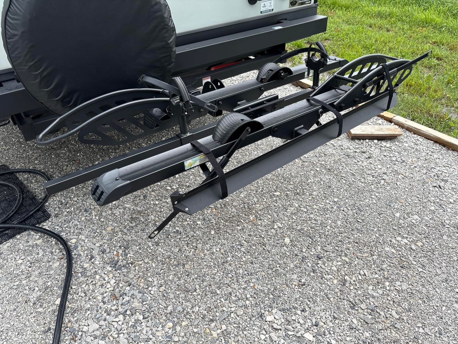 CRAVOT CyberRack EBike Rack for 2 Bike, 200 lbs Capacity | Heavy Duty Electric Bike Carrier, 5-inch Fat Tire Bicycle for 2'' Receiver Cars Trucks SUVs Minivans RV, Trailer customer photo 2