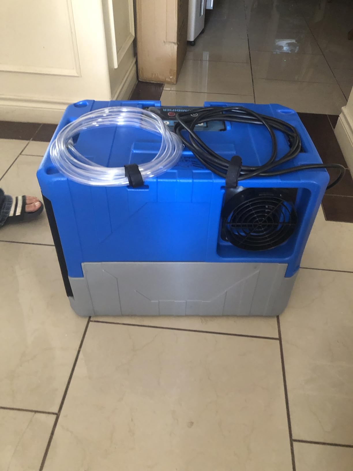 190 Pints High Efficiency Industrial Commercial Dehumidifier | 6000 Sq.Ft BSMTEK Dehumidifier with Built-in Pump & Drain Hose, Ideal for Basements Crawl Spaces & Water Damage Restoration, Blue 1PC customer photo 2