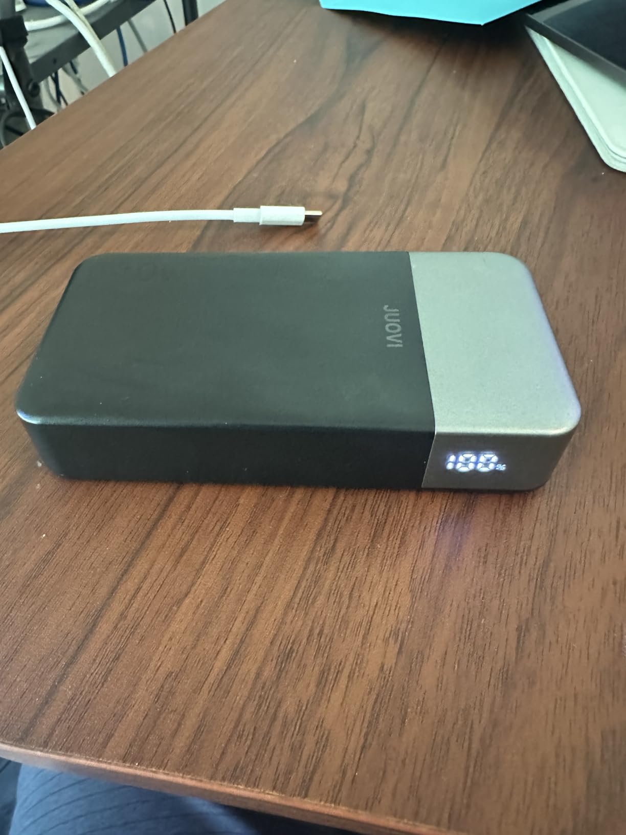 JUOVI Laptop Power Bank 90W 20000mAh Portable Charger | PD QC Fast Charging with 4-Port LED Display External Battery Pack for Laptop MacBook iPad Steam Deck Phones customer photo 1