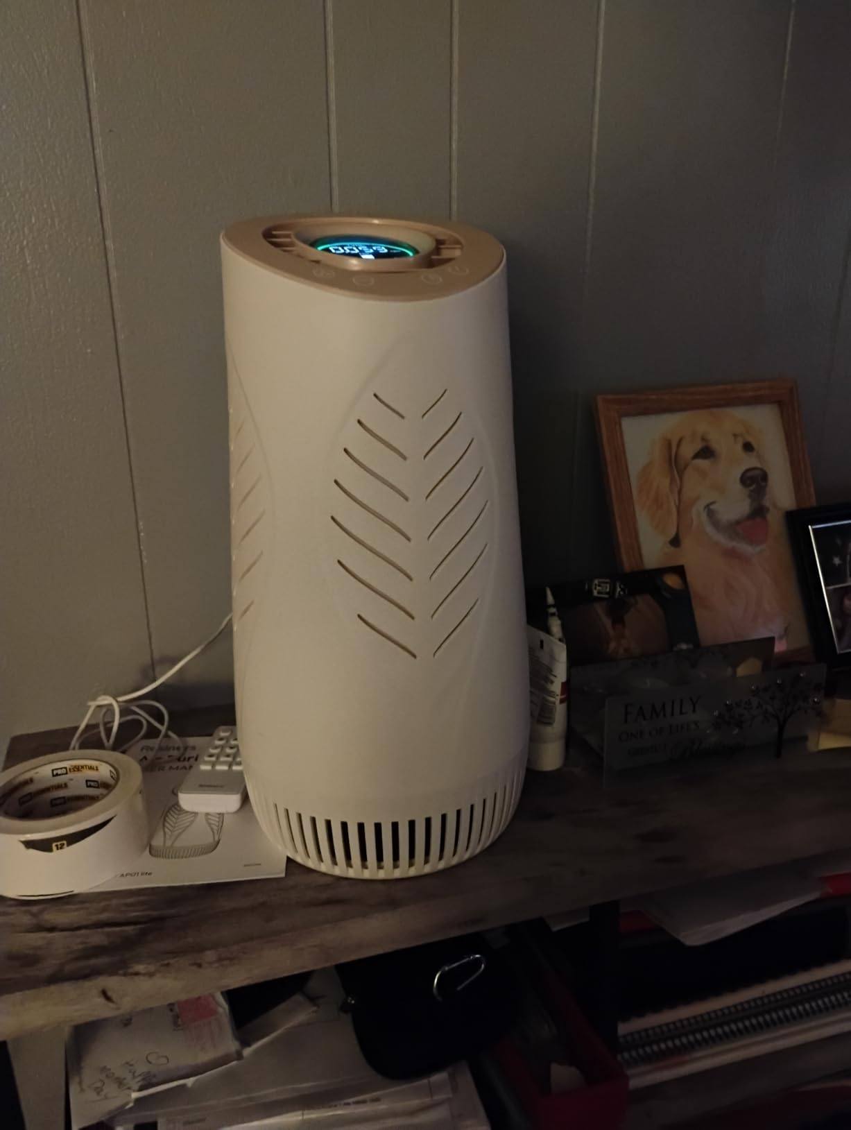 Resiners Resin Air Purifier with H13 True HEPA Filter for Epoxy Resin | AirPure Lite, Real-Time TVOC Display, Auto Mode, Portable, for Epoxy Casting, DIY Crafting, Crafting Essentials customer photo 1
