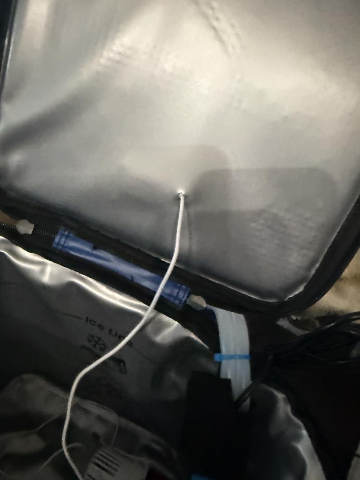 Cold Therapy Machine for Hip After Surgery with Pressure Regulator & Temperature Display, Ice Machine for Hip Replacement with Timer, Ice Wrap Pad Cryotherapy System for Post-Surgery Pain Relief customer photo 2