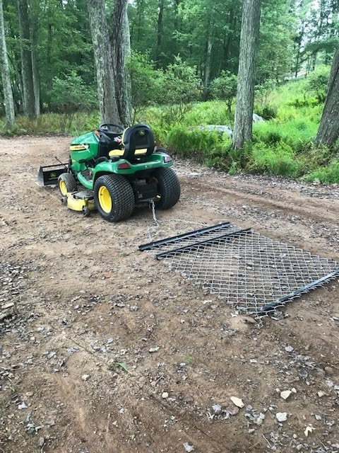 VEVOR Drag Harrow, 6 ft Tow-Behind Driveway Grader with Chain Harrow, Adjustable Width & 80lbs Load Capacity, Heavy Duty Lawn Leveling Rake, Fits ATVs UTVs Tractors, for Gravel Driveway Field customer photo 2