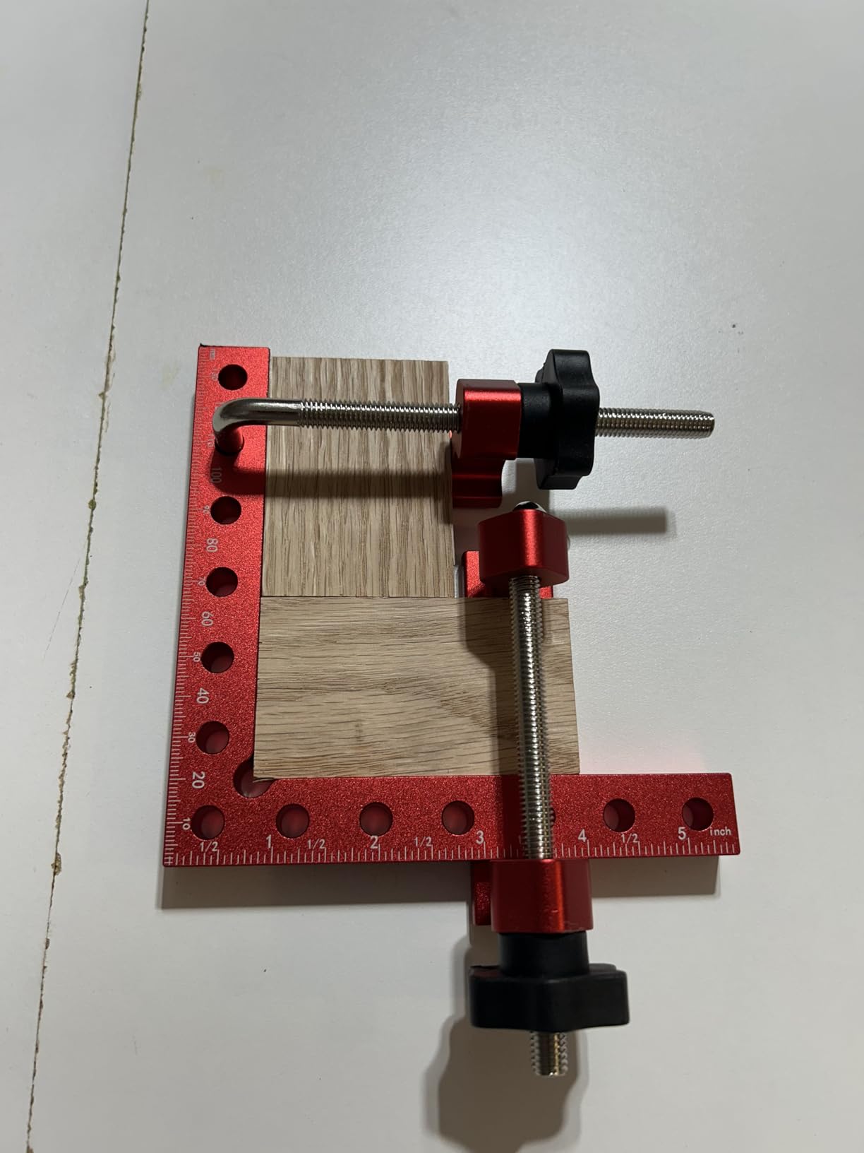 8PCS 90° Corner Clamps for Woodworking, Aluminum Right Angle Kit | Includes 4x 5.5