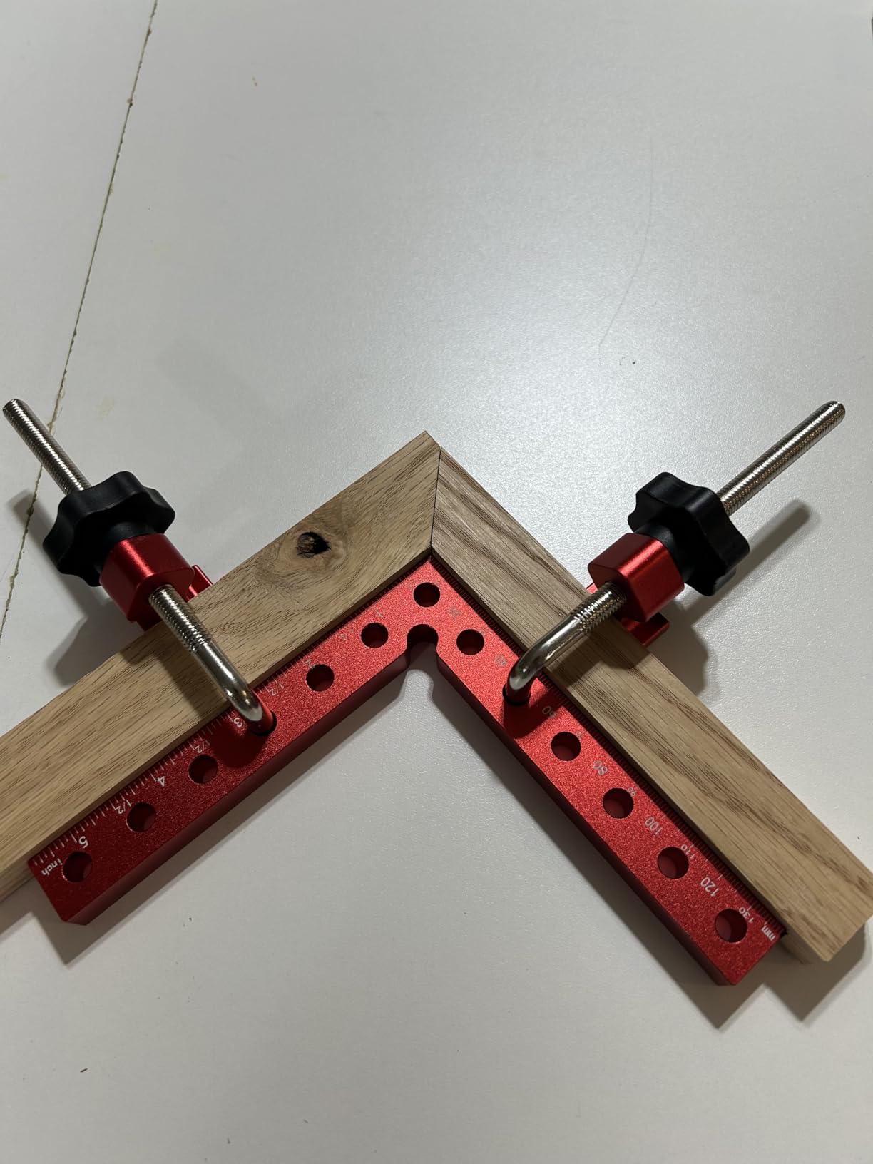 8PCS 90° Corner Clamps for Woodworking, Aluminum Right Angle Kit | Includes 4x 5.5