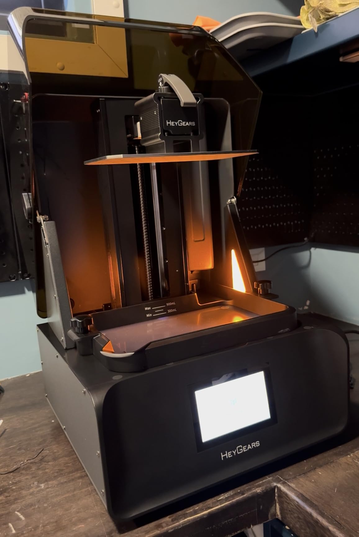 Reflex RS Turbo Resin 3D Printer with Amber Screen, High Contrast Ratio of 566:1, Delivering ±2μm High Precision and 4.5s/Layer High Speed, C5 Industrial Z-Axis and Auto Leveling customer photo 1
