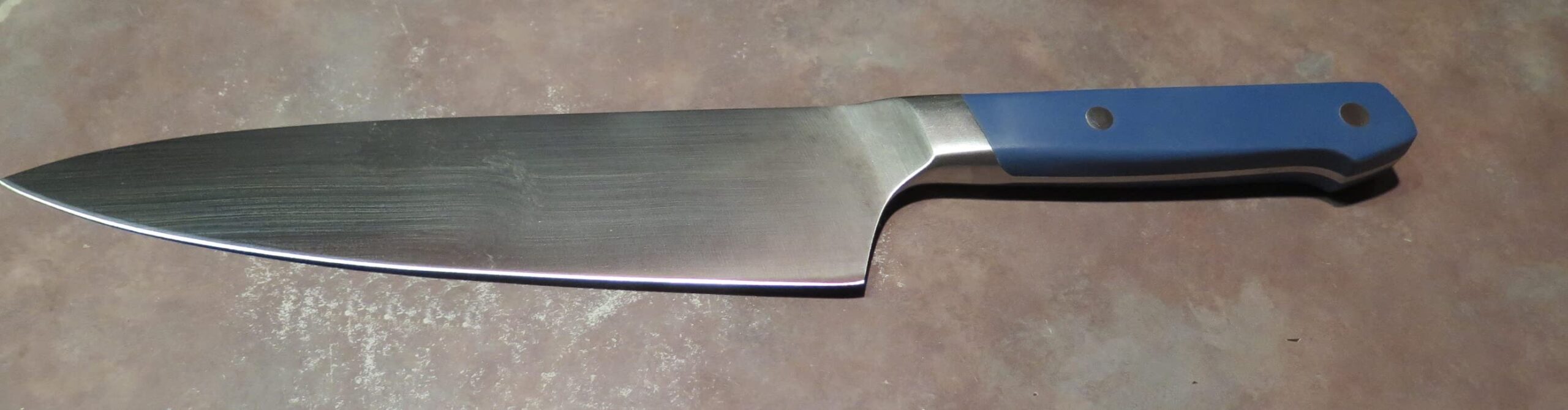 Misen 8 Inch Chef's Knife, ACUTO440 Japanese High-Carbon Steel Kitchen Knife, Blue customer photo 1