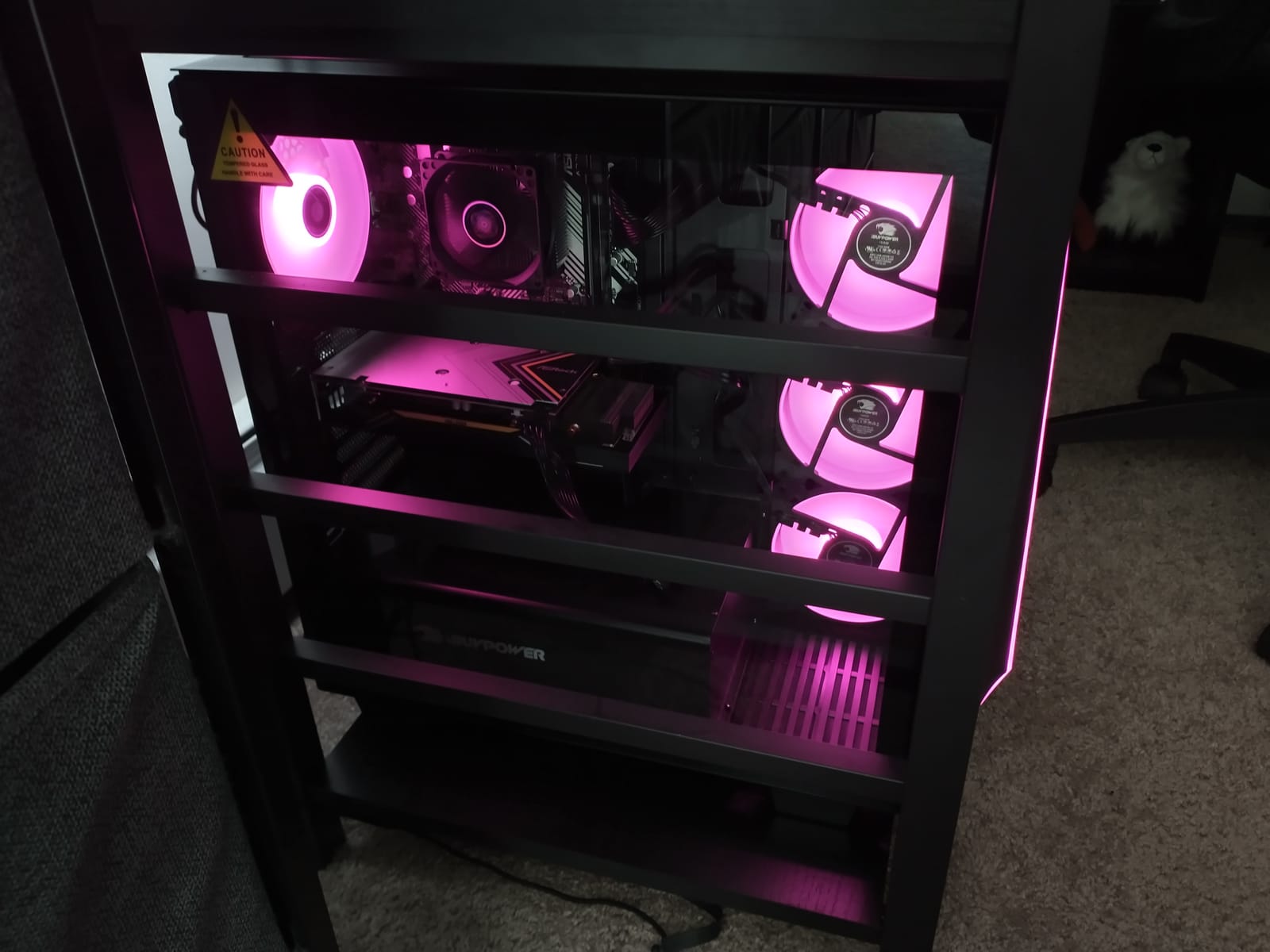 iBUYPOWER Element Gaming PC Desktop Computer Intel Core i7 14700F CPU, NVIDIA GeForce RTX 5070 12GB GPU, 32GB DDR5 RAM, 1TB NVMe SSD, Windows 11 Home, Gamer Keyboard and Mouse - EBI7N5704 customer photo 1