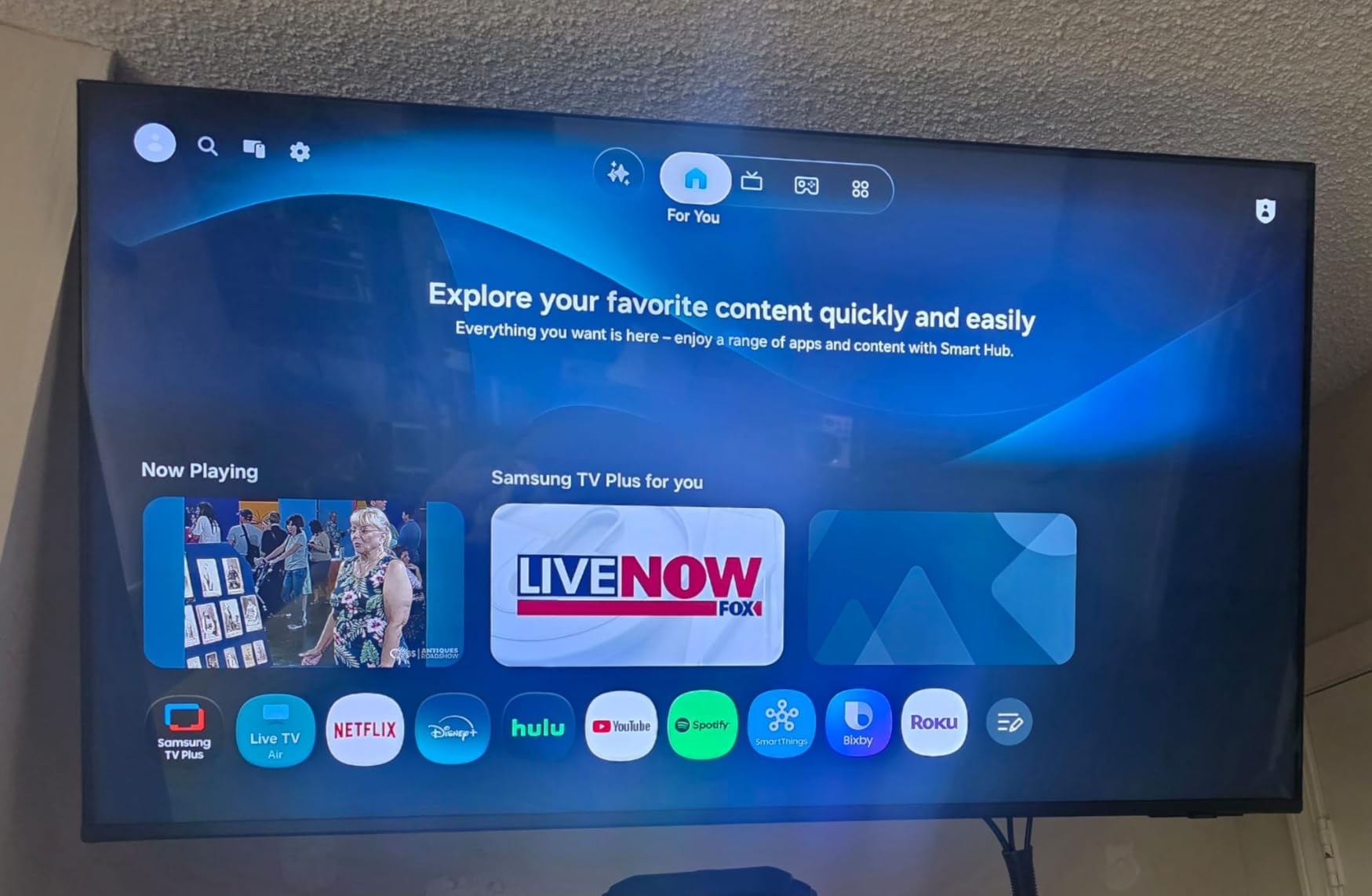 Samsung 65-Inch Class M70H Series Mini LED 4K Smart TV (2026 Model) customer photo 1
