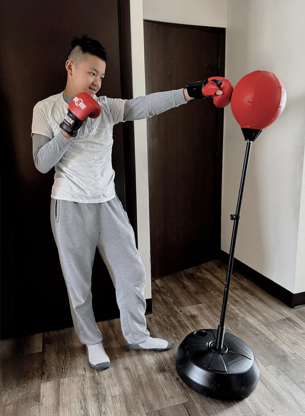 Adjustable Boxing Reflex Bag with Stand - 48