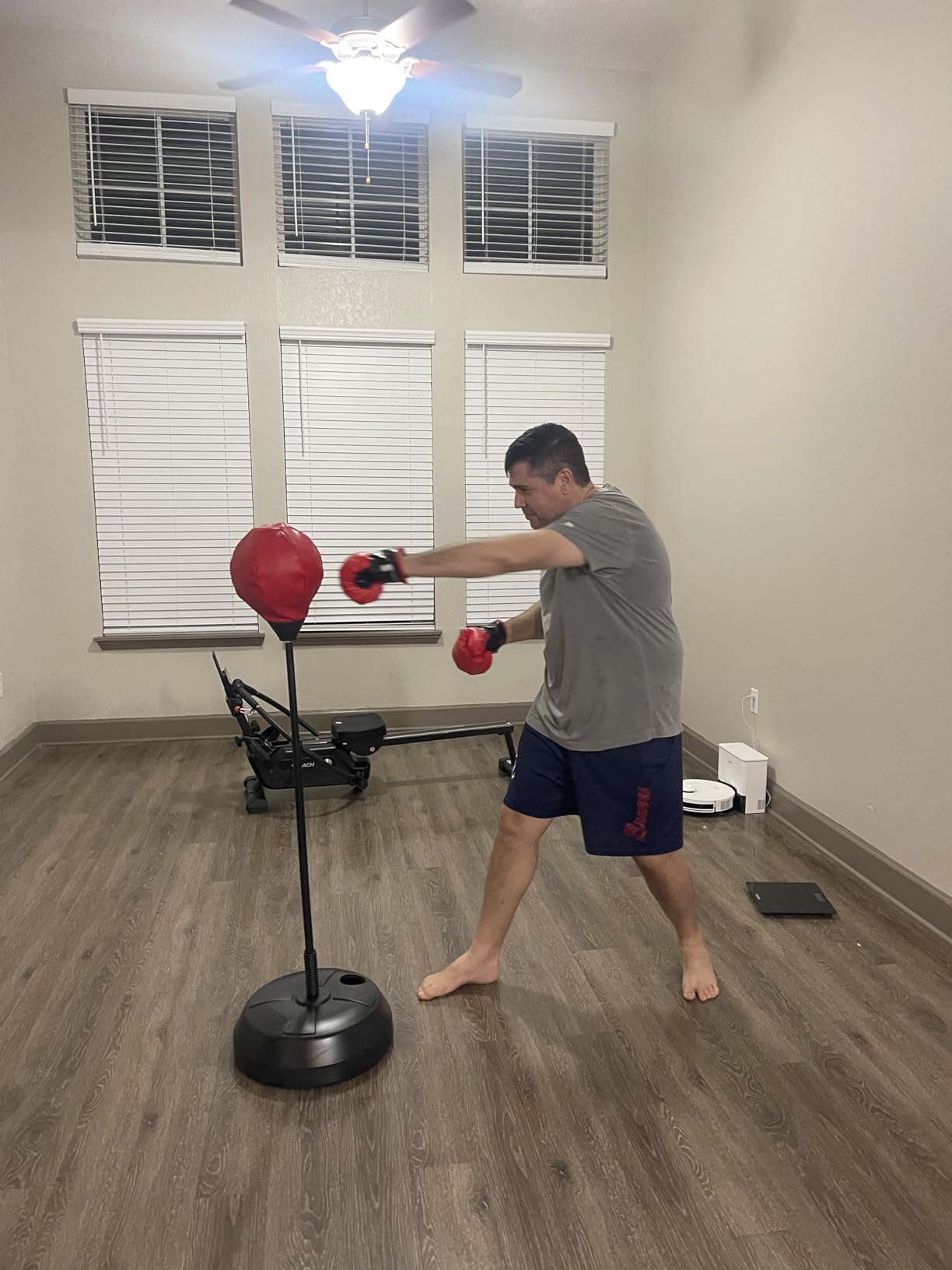 Adjustable Boxing Reflex Bag with Stand - 48