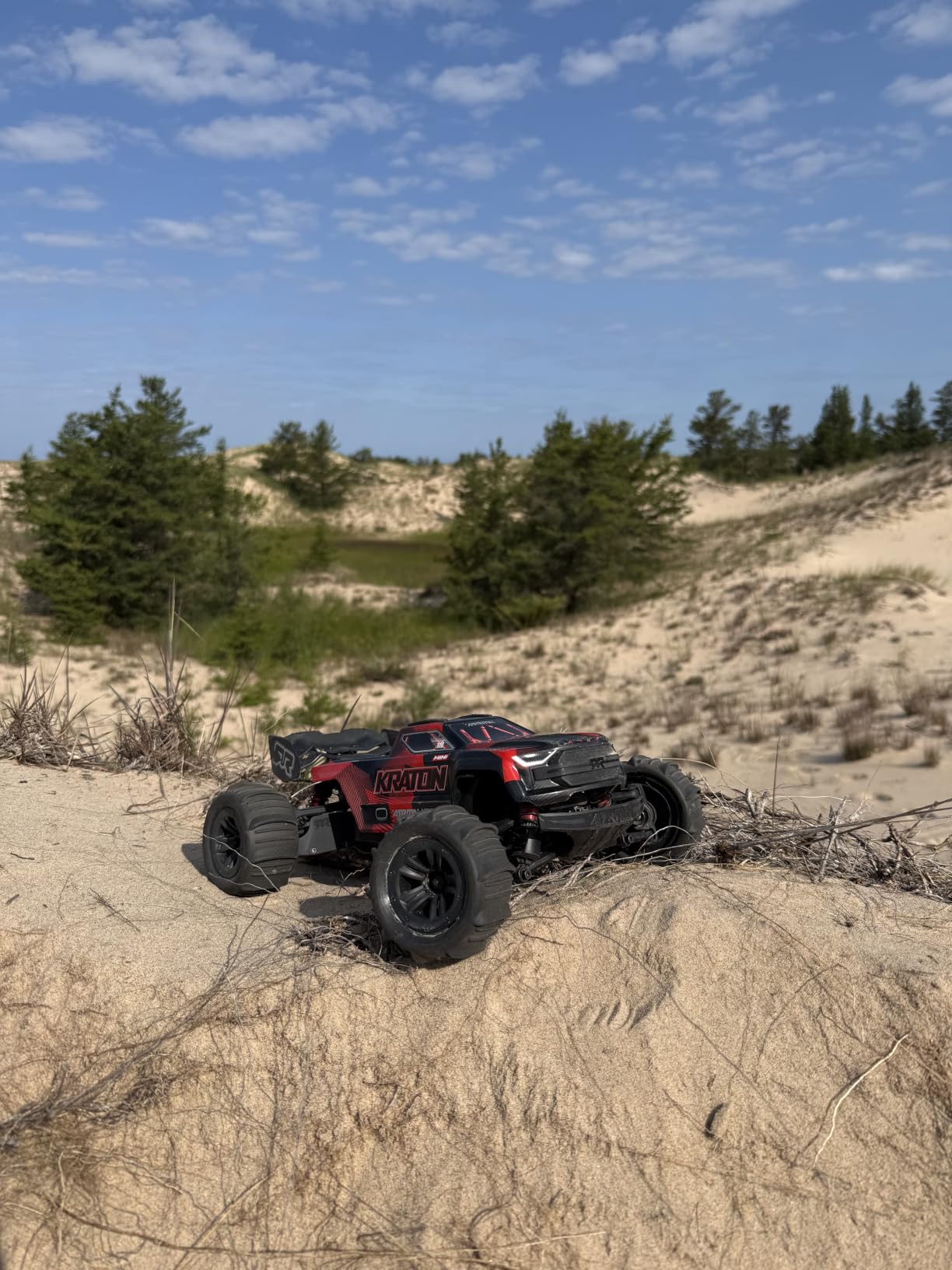 ARRMA 1/16 Mini Kraton 3S DSC 4X4 RTR Brushless RC Speed Truck, Black/Red customer photo 2