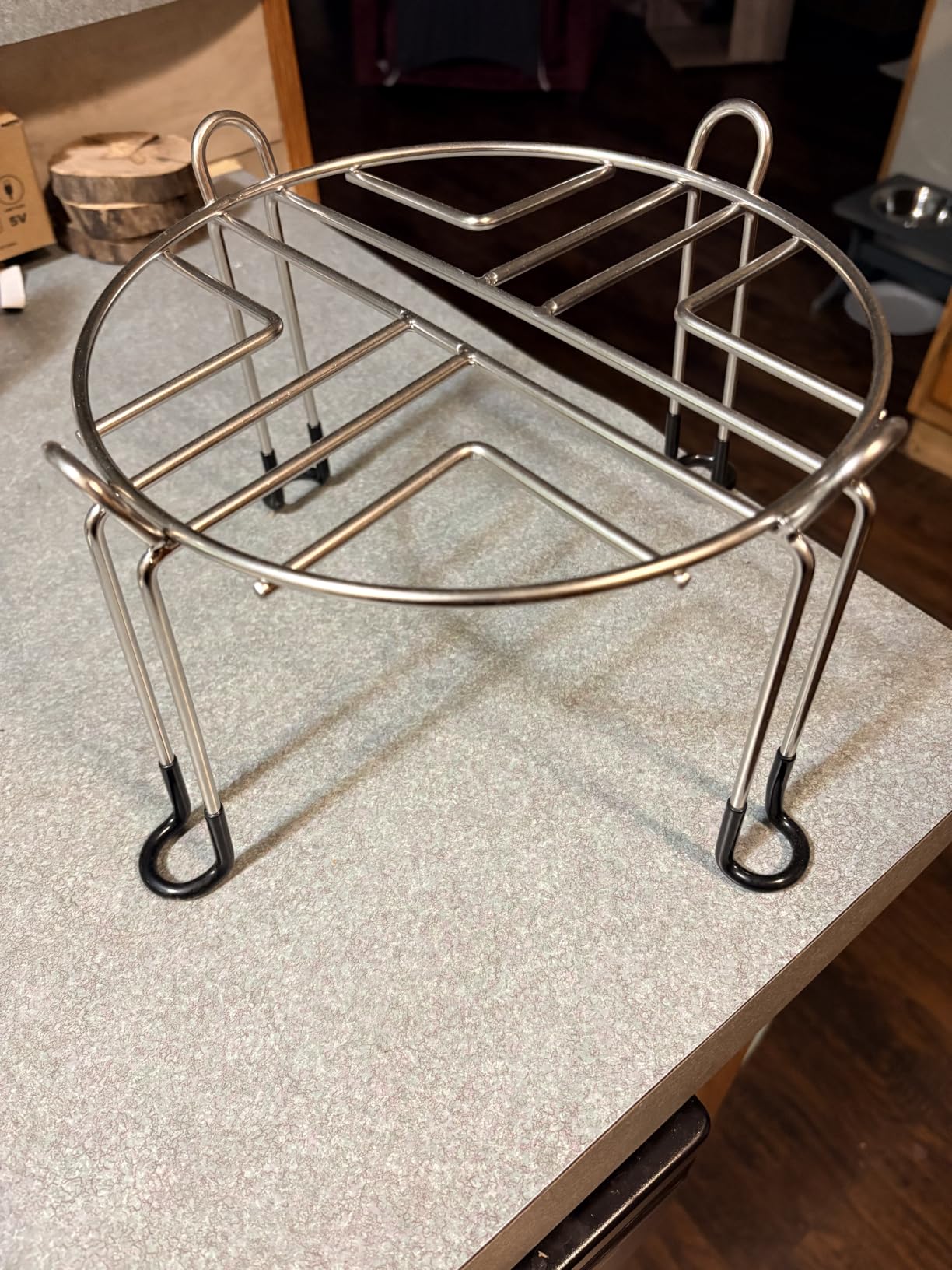 ARMOUR Water Filter Stand, 9.4in x 6.3in, Compatible with Berkey Systems | Compatible with Berkey, Boroux, Alexapure Pro gravity filter systems. Stainless steel, 220 lb capacity, anti-slip feet customer photo 1