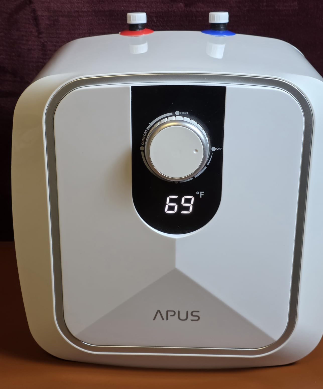 APUS 18kW Tankless Water Heater Electric, 240V, Up to 4.4 GPM, 3s Instant | LED Display, 86-131F, Self-Modulating, Supply for 2-3 Points, Indoor Installation, Space Saving Design, 99.8% Efficiency customer photo 1
