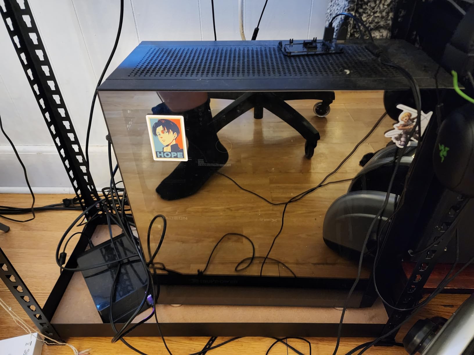 iBUYPOWER Element SE Gaming PC Desktop Computer AMD Ryzen 5 5500 CPU, AMD Radeon RX 6500XT 4GB, 16GB DDR4 Non-RGB 3200MHz RAM, 512GB NVMe SSD, Windows 11 Home, Gamer Keyboard and Mouse - ESA5R65XT04 customer photo 1