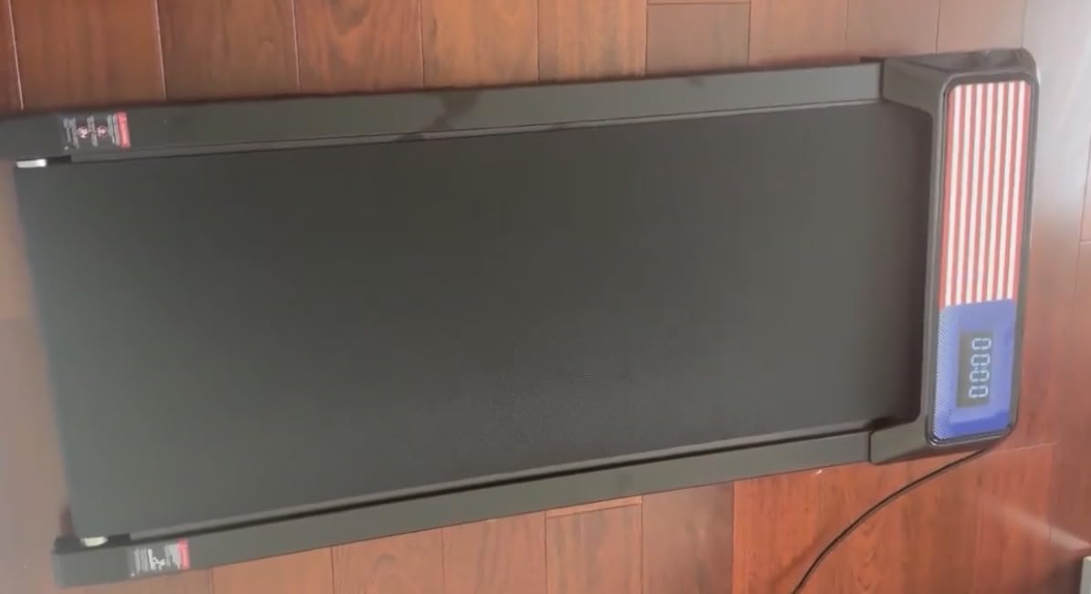 Walking Pad Treadmill, 8% Incline Under Desk Treadmill for Home Office customer photo 1