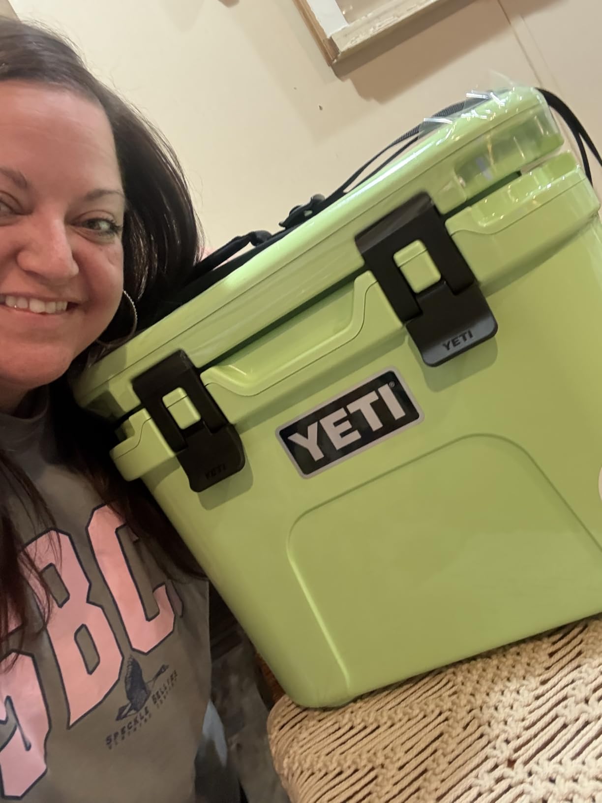 YETI Roadie 15 Hard Cooler with DoubleDuty Shoulder Strap | Compact, Durable, and Portable Insulated Ice Chest, Keeps Ice All Day, Fits 22 cans customer photo 2