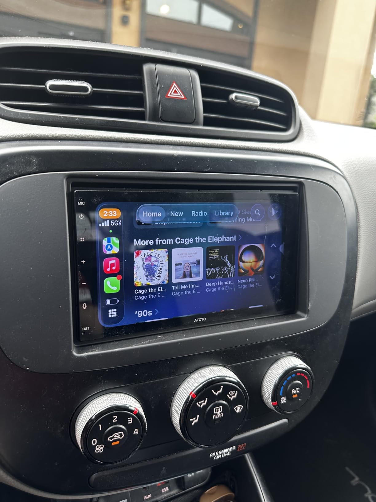 S8L 7inch AI Android Double Din Car Stereo, w/OBD, 4G SIM+WiFi, 4G+64G | Wireless CarPlay & Android Auto, Car Audio/DSP/Optical Out/5.1CH, HDMI in/Out, GPS Track customer photo 1