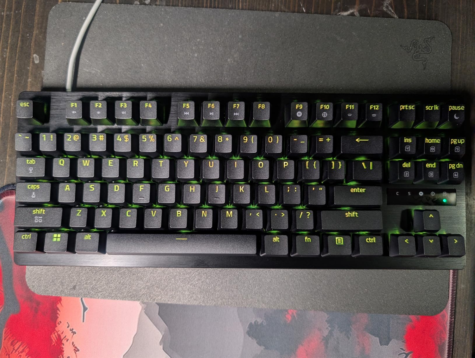 Razer Huntsman V3 TKL 8KHz Analog Optical Esports Gaming Keyboard, Black customer photo 1