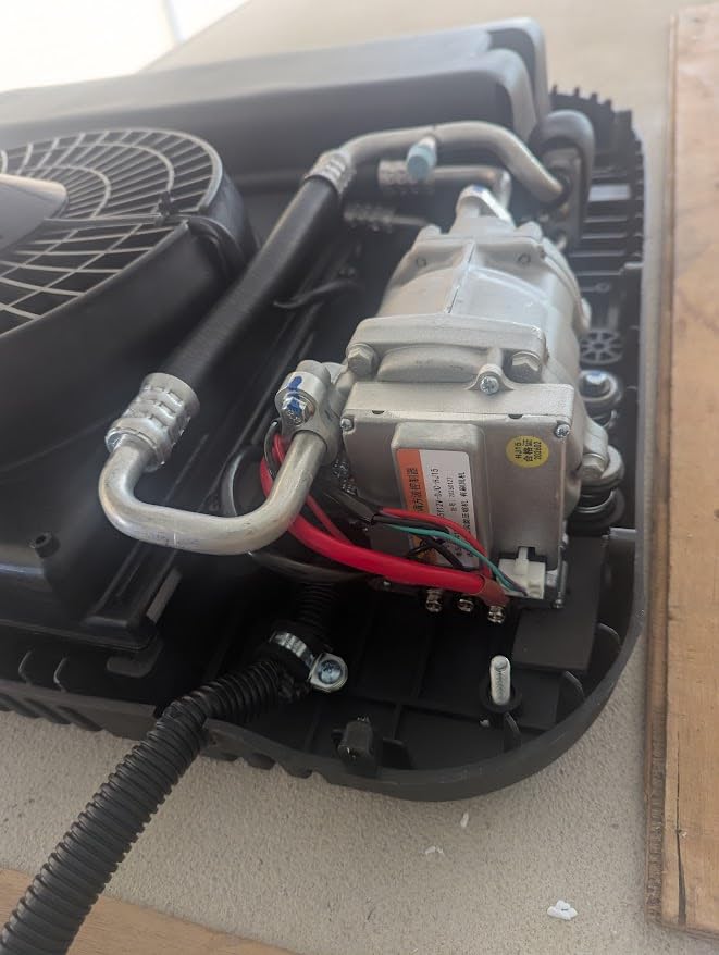 12V RV Air Conditioner | 11000 BTU with Heating | Ultra-Low Power Draw | 43LBS Mini 1-Person DIY Install | Quiet 12 Volt DC Battery Powered Camper AC Unit for Off-Grid Camping, Vans, Trucks, Trailers customer photo 1