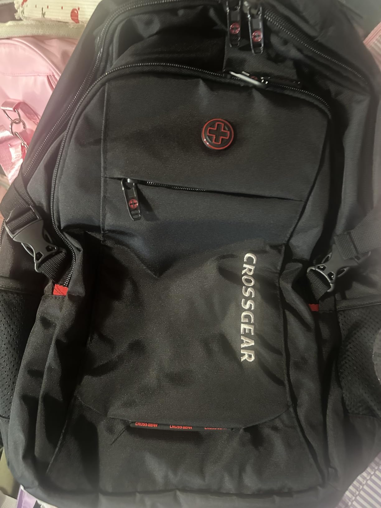 CROSSGEAR Ergonomic Laptop Backpack Reduce Shoulder Strain by 30%, 16 Inch - Large Work Backpack, Lightweight Waterproof Travel Backpack customer photo 1