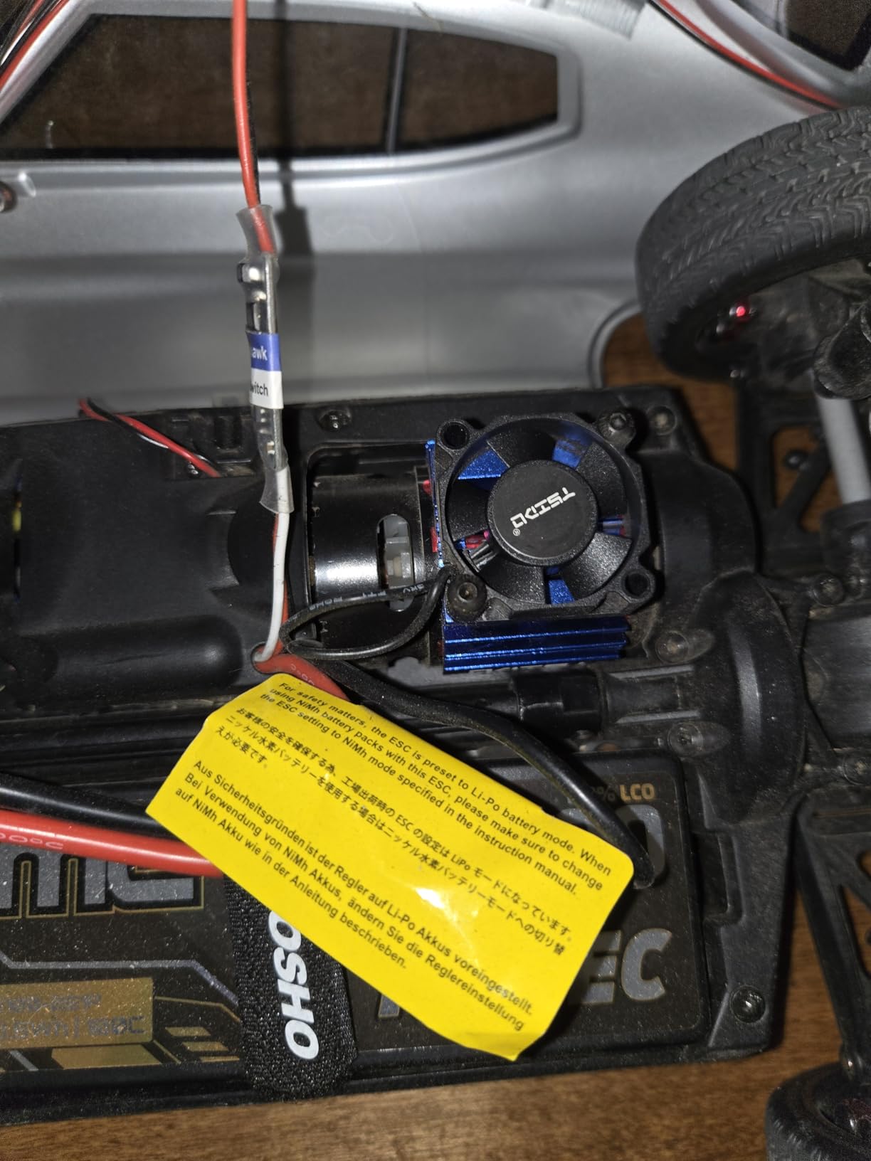 36MM-S Alloy Heat Sink Heatsink with 5-8.4V High Speed Cooling Fan for 1/10 1/12 RC Car 540 550 Brushed Motor F540 3650 3660 Size Brushless Motor Truck Buggy Crawler (Purple) customer photo 1