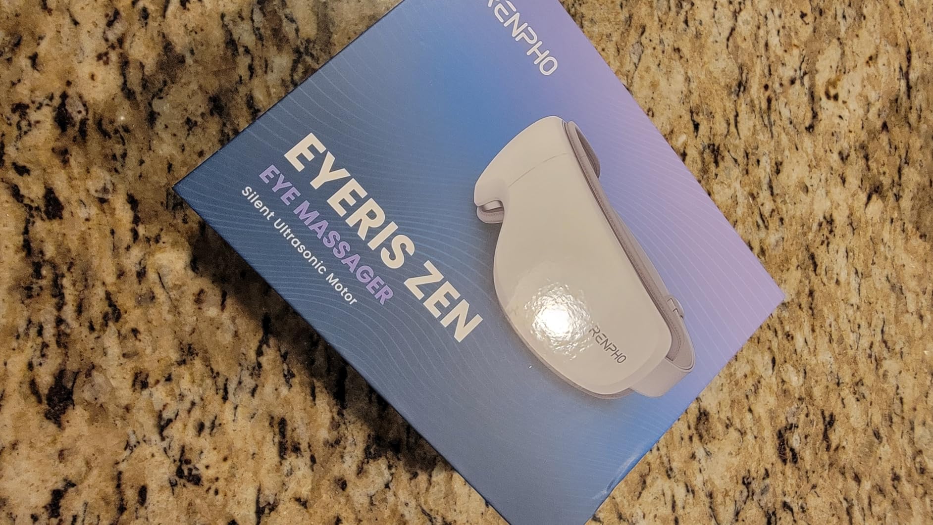 Eyeris Zen Ultra-Quiet Eye Massager, Lightweight Heated Eye Sleep Mask | Heated Eye Massager, 3 Modes, 2 Heat Levels, 3 Compression Levels, Wireless Music customer photo 2