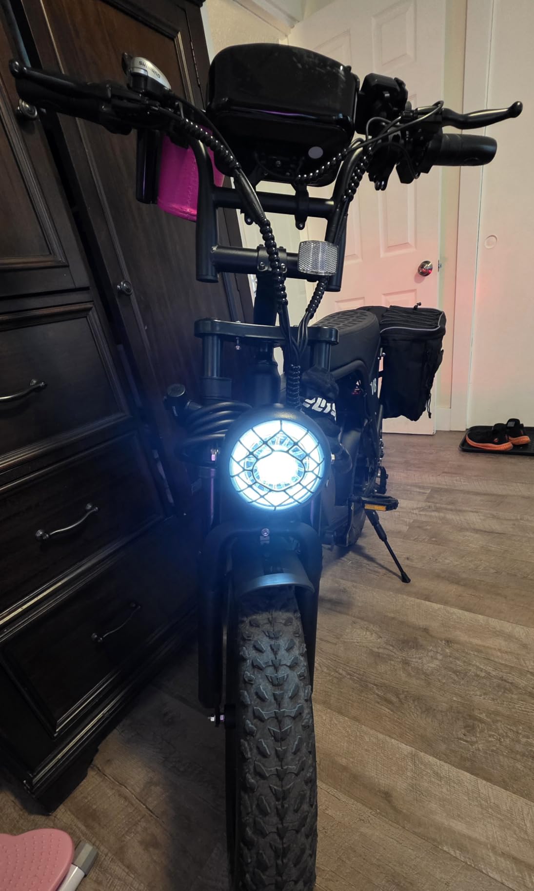 OUXI V8 Electric Bike for Adults, Fat Tire E Bike 40-80 Miles Long Range | 36/48V Removeable Battery (10.5/15/30Ah) E Bike, UL2849 Certified Street Legal E-Bike, Off-Road & Commute E Dirt Bike customer photo 2