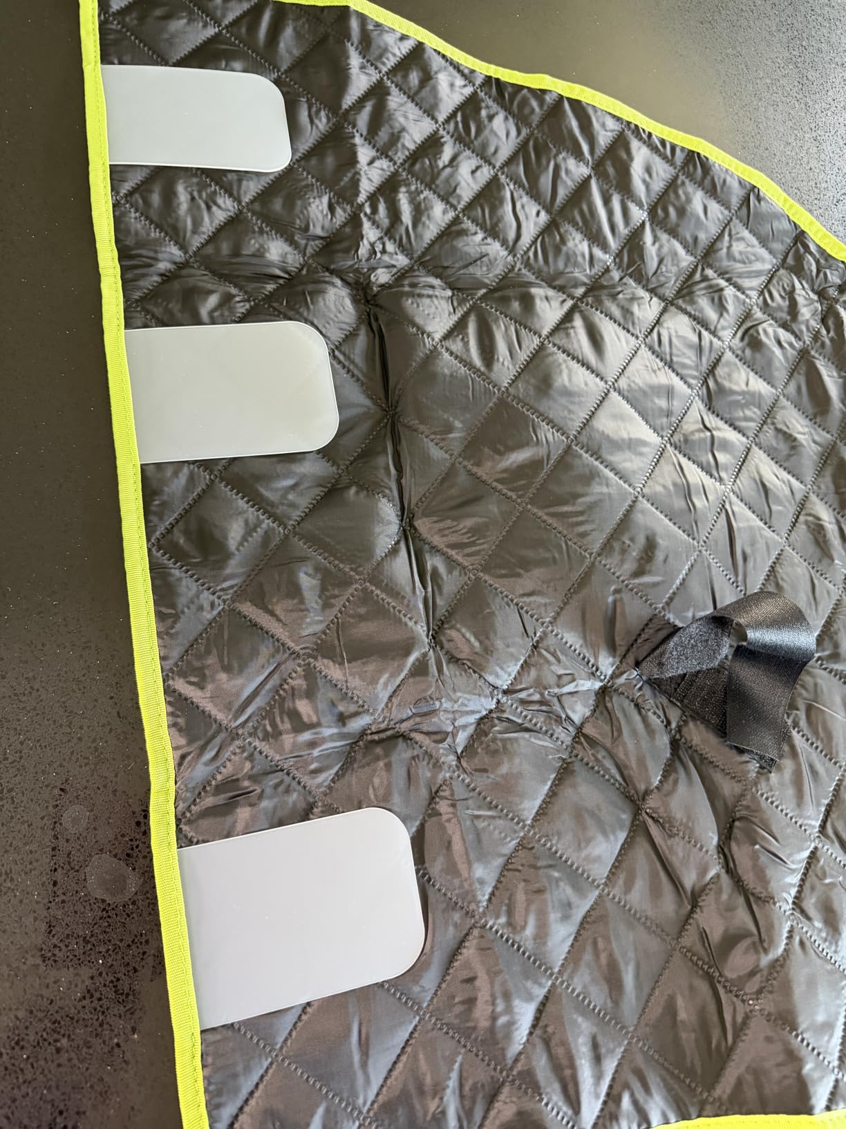 Dog Car Seat Cover for Tesla Model 3 Model Y, Scratch-Resistant Leather with 360 Full Coverage, Non-Slip Car Dog Hammock with Window Flap Insert Fixing, Waterproof Car Seat Protector for Back Seat customer photo 1