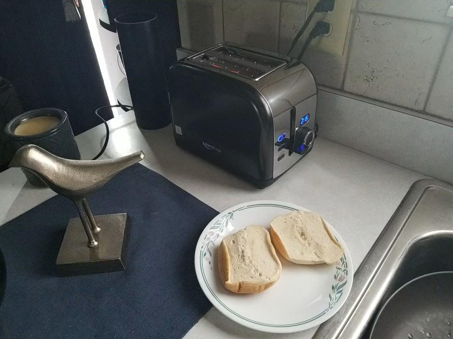 Keenstone 4 Slice Touch Screen Toaster with Long Wide Slots, Stainless Steel | 1400W Digital Toasters with 6 Browning Levels, Defrost, Reheat, Memory, Single Slice, Cancel for Bread, Bagels, Waffles customer photo 2