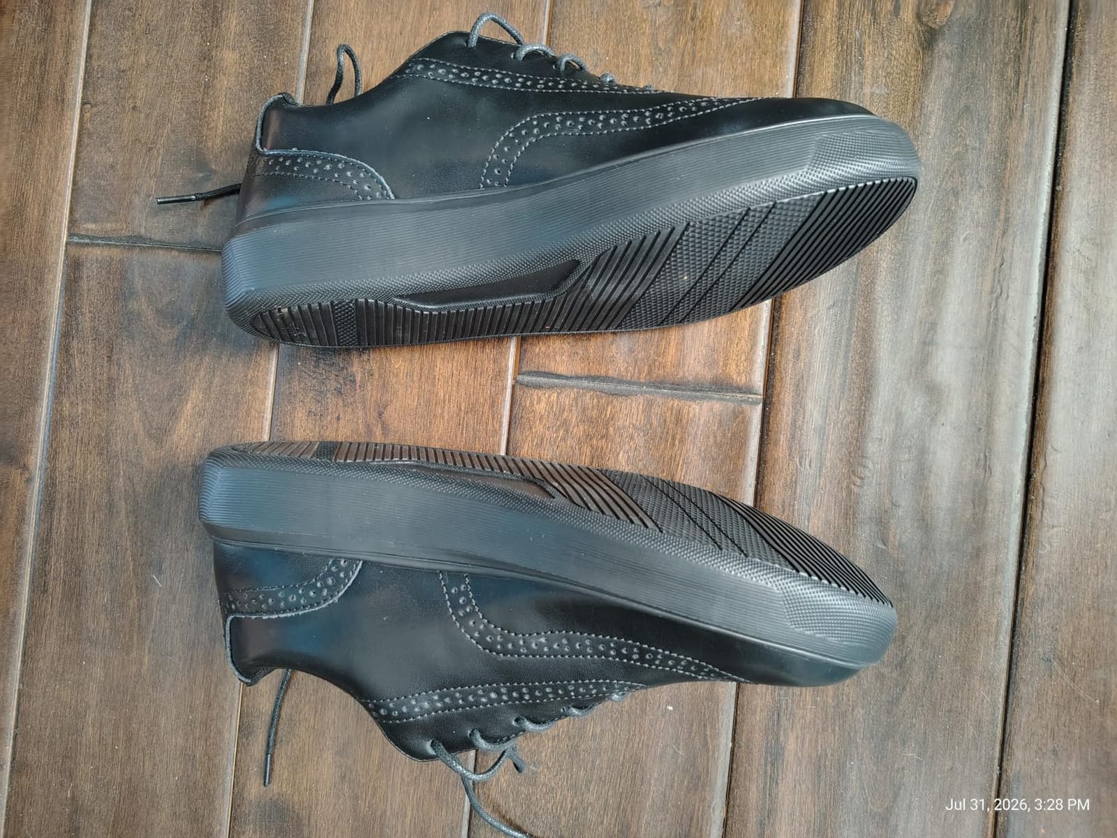 Men's Orthopedic Business Leather Dress Shoes: Comfortable Arch Support Plantar Fasciitis Formal Oxford, Casual Orthotic Flat Feet Walking Shoes for Foot and Ankle Pain Relief customer photo 1