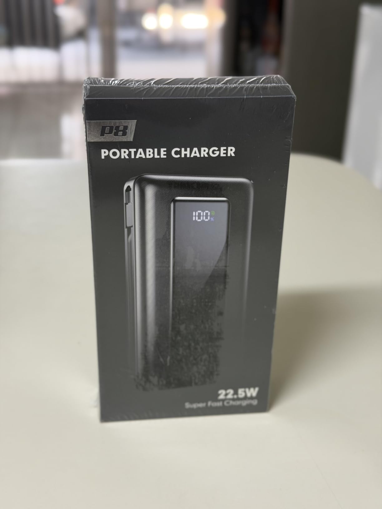 50000mAh Portable Charger Power Bank, Fast Charging with Built in Cables | Ultra-High Capacity, Travel Essential, Charge 4 Devices, Flashlight, for iPhone 17/16/15 Series, Samsung, iPad & Laptops Onyx customer photo 2