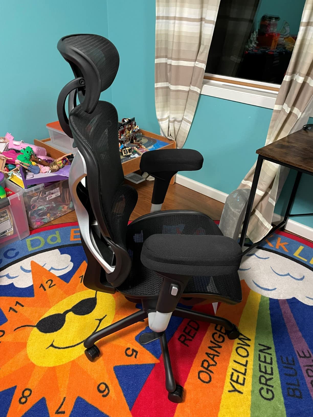 GABRYLLY Ergonomic Office Chair, Mesh Computer Desk Chair with BIFMA 5.1 Certified, Adjustable Lumbar Support, 3D Arms, Durable Commercial Task Chair with 3-Stage Tilt for Company, Home, Bulk,Work customer photo 1