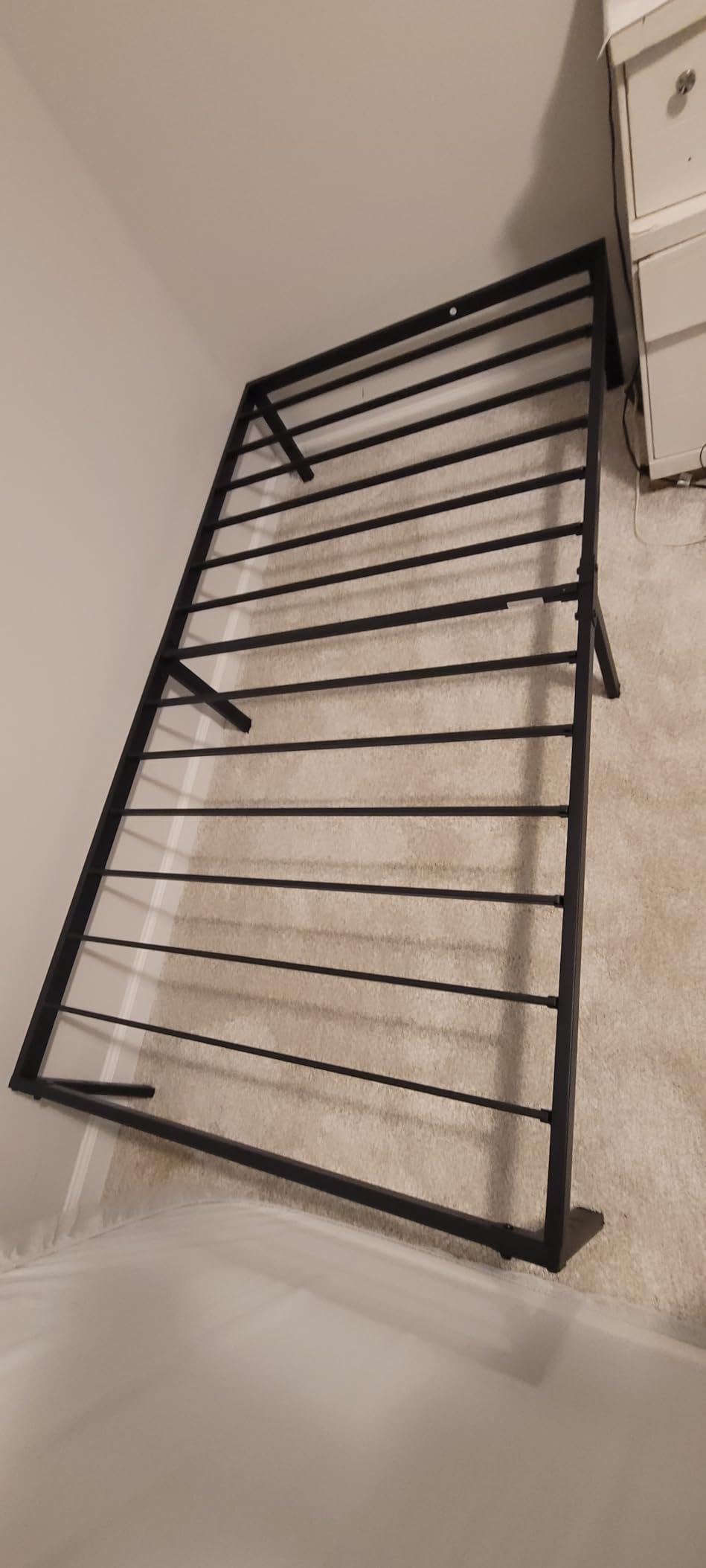 Sweetcrispy Twin Size Bed Frames, 12 Inch Height Wood Platform Bed Frame customer photo 1