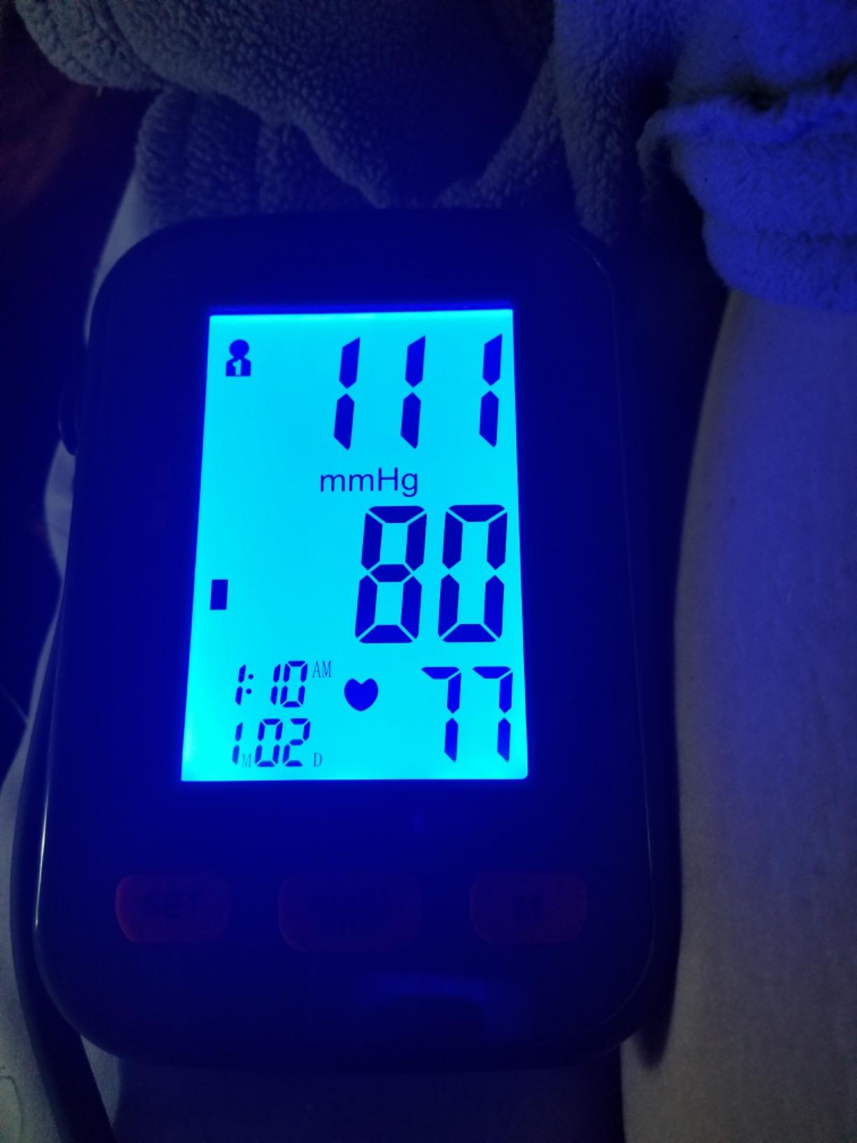 Konquest KBP-2704A Automatic Upper Arm Digital Blood Pressure Monitor - Large Backlit Display - Irregular Heartbeat Detector - Blood Pressure Monitor for Home Use - Digital BP Cuff Tensiometro customer photo 1
