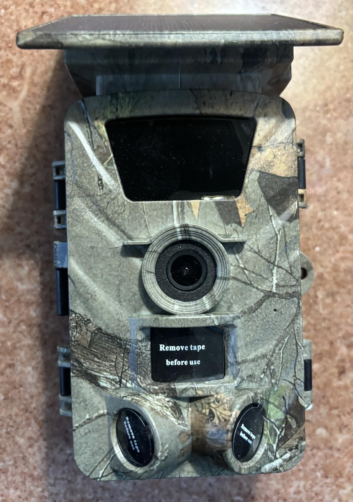 Solar Trail Camera, 5K 60MP WiFi Bluetooth Night Vision Game Camera | 5200mAh Battery, Rechargeable, 64GB SD Card, Deer Cameras for Outdoor Backyard IP66 customer photo 1