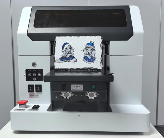 DXZ 2026 Upgraded A4 UV Printer, UV Flatbed Printer with 3D Emboss Printing, White Ink Mixing System, 1440x2880 DPI, Direct-to-Object Printer for Acrylic, Glass, Wood, Metal & Phone Cases customer photo 2