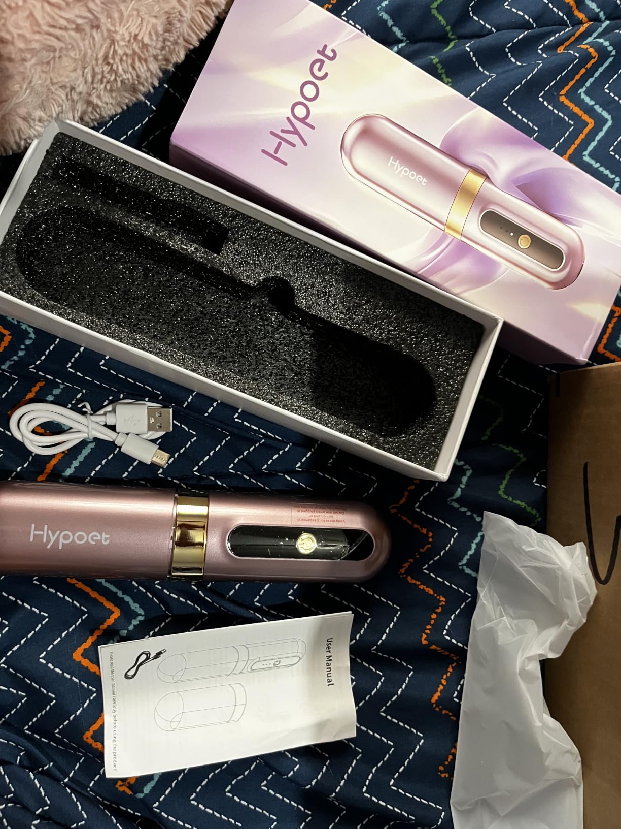 Go Brush Pro 2026,Cordless Hair Straightener Brush, Ionic & Anti-Frizz, Ceramic Tourmaline MCH Fast Heating, Anti-Scald, Type-C Fast Charging, Portable Cordless Hair Straightener Brush for Women customer photo 1