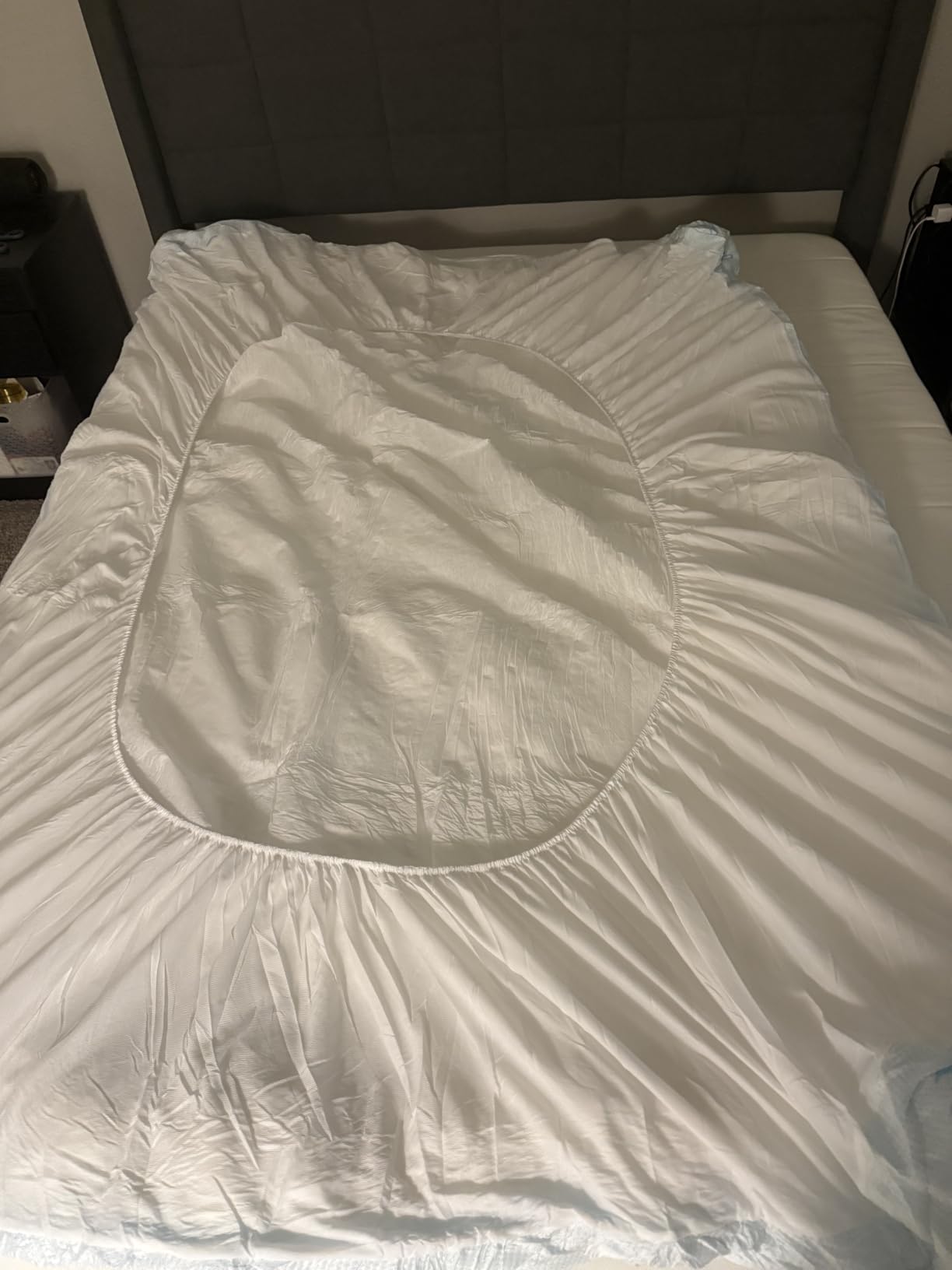 DOWNCOOL 100% Waterproof Queen Mattress Topper, Viscose Derived from Bamboo | Cooling Pillow Top Memory Foam Mattress Topper for Hot Sleepers, Deep Pocket Fits 8-21 Inch customer photo 2
