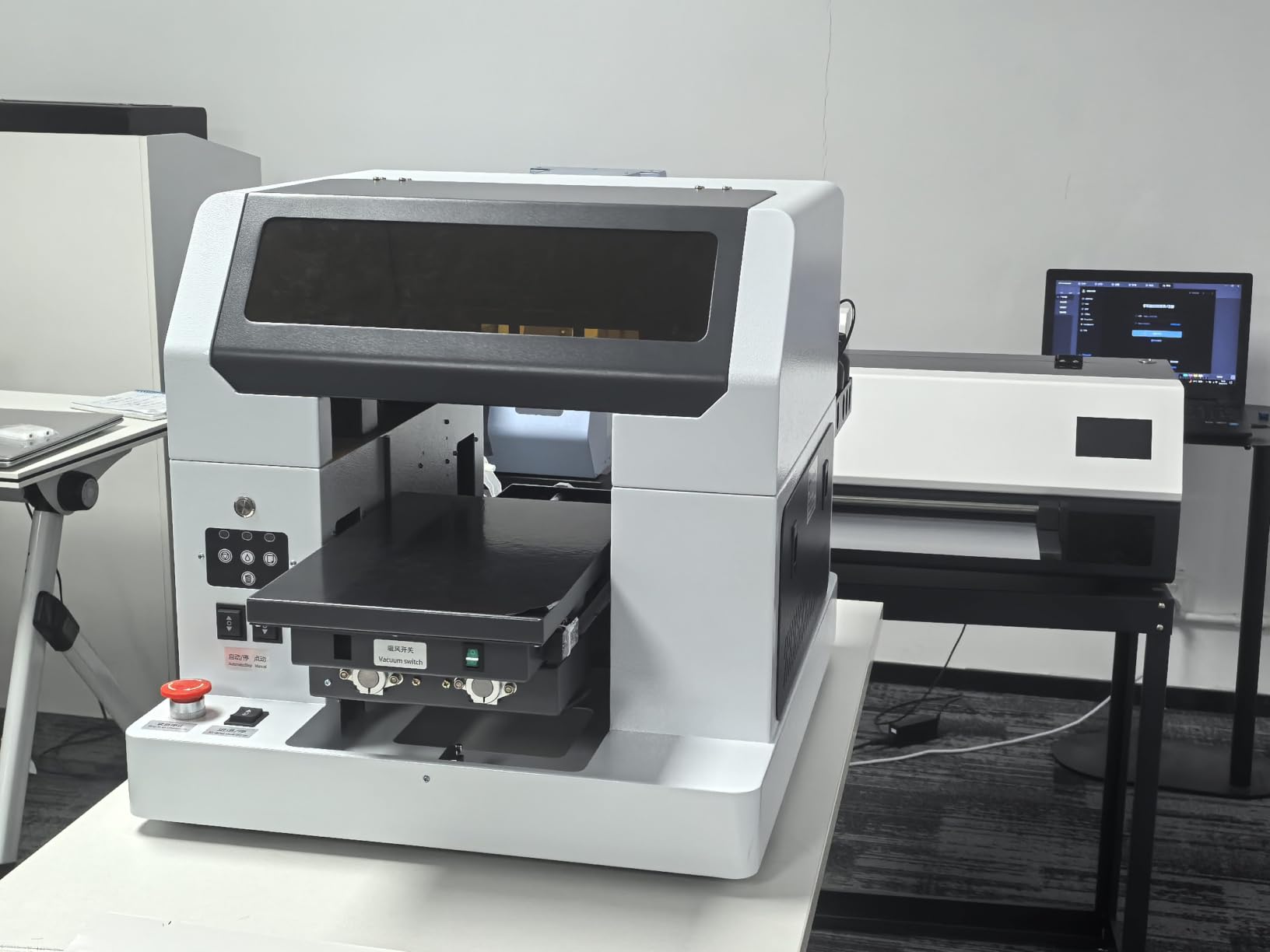 DXZ 2026 Upgraded A4 UV Printer with Laptop, 3D Emboss UV Flatbed Printer with Pre-Installed Software, White Ink Mixing System, Direct-to-Object Printer for Acrylic, Glass, Wood, Metal & Phone Cases customer photo 2
