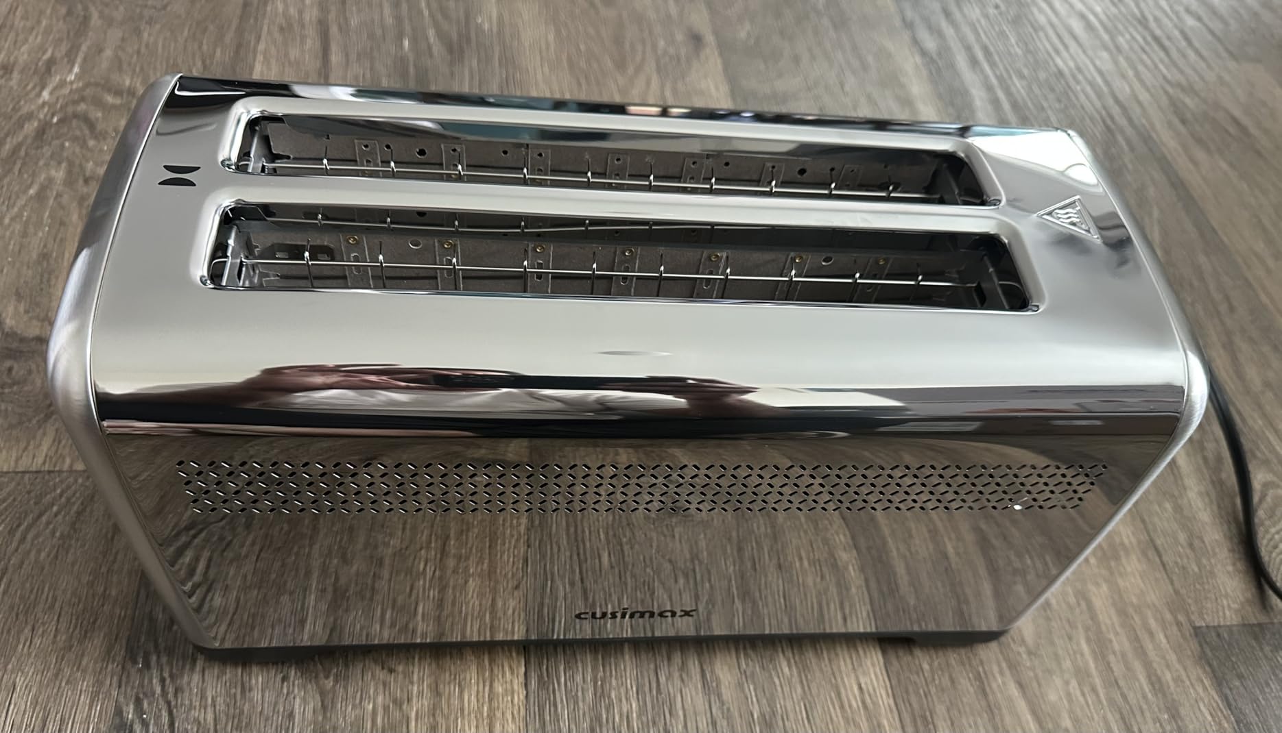 4 Slice Toaster, CUSIMAX Long Slot Toaster for Sourdough, Stainless Steel | High-Lift Quick Glance, Bagel, Defrost & Cancel, 9 Browning Levels, Extra-Long Slots Fit Artisan Bread & Thick Texas Toast customer photo 1