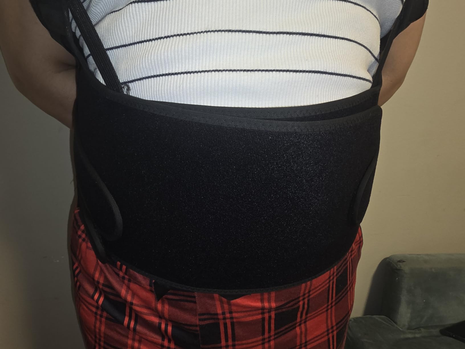 Posture Corrector for Men & Women, Medical-Grade Back Brace | Full Back Support Brace for Upper and Lower Back, Adjustable Shoulder Straightener for Work, Long Sitting and Exercise customer photo 1