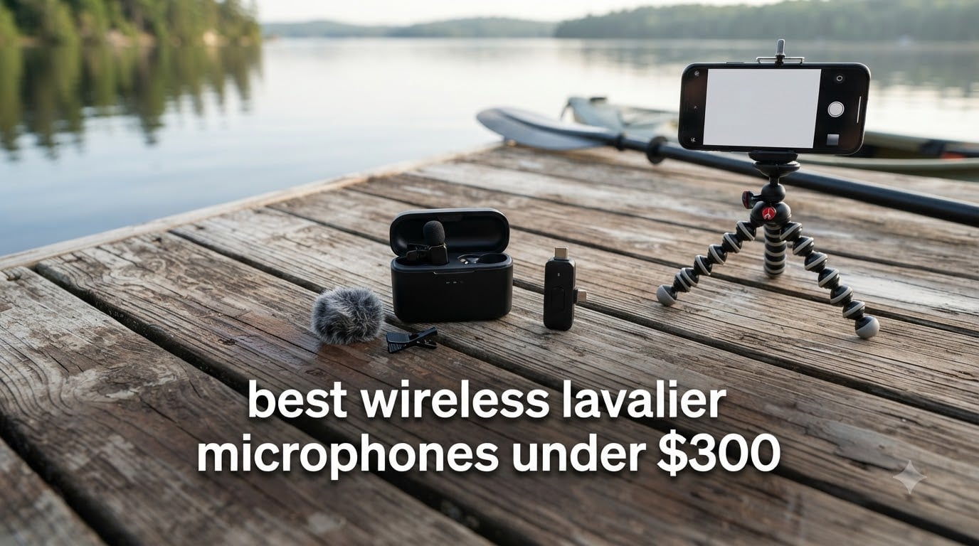 best wireless lavalier microphones under $300