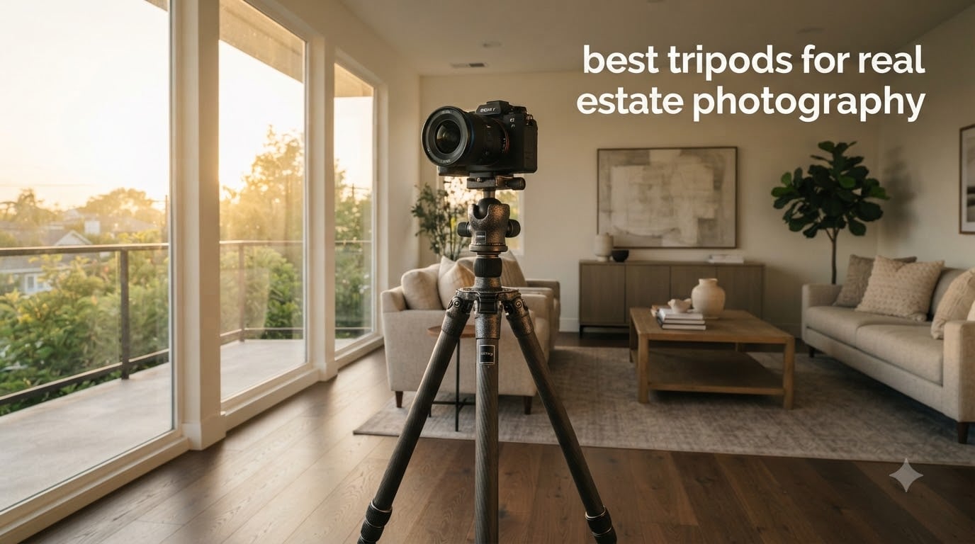 best tripods for real estate photography