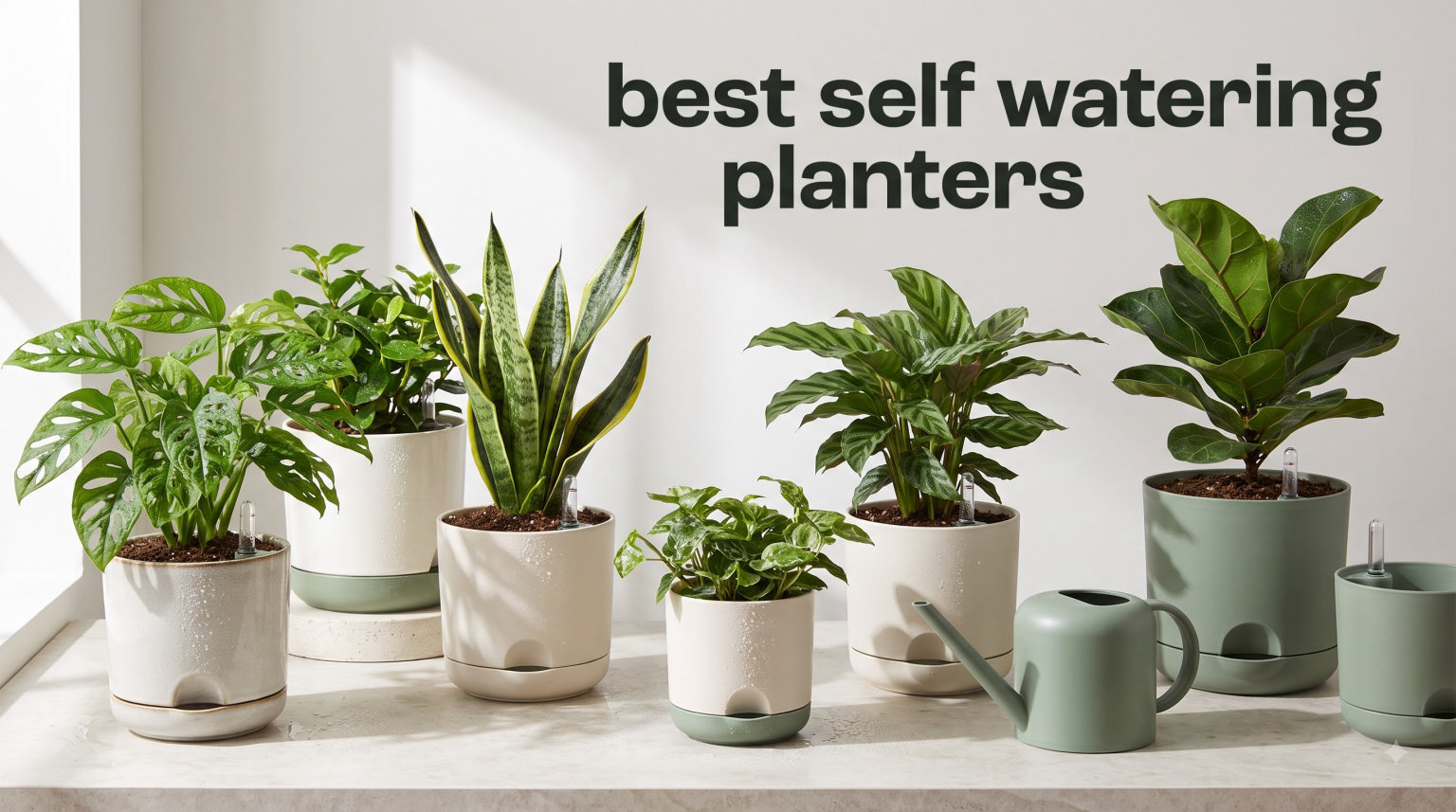 best self watering planters