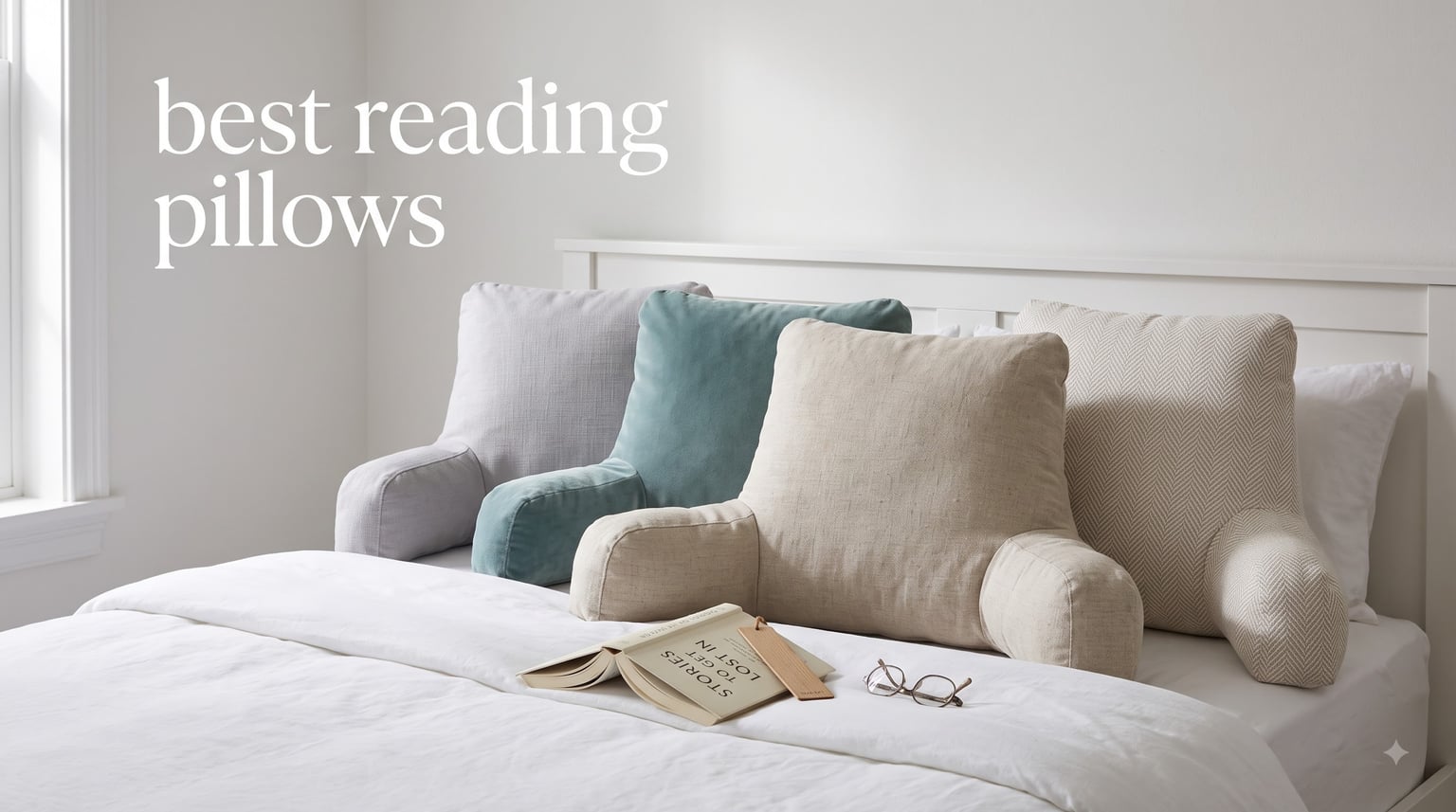 best reading pillows