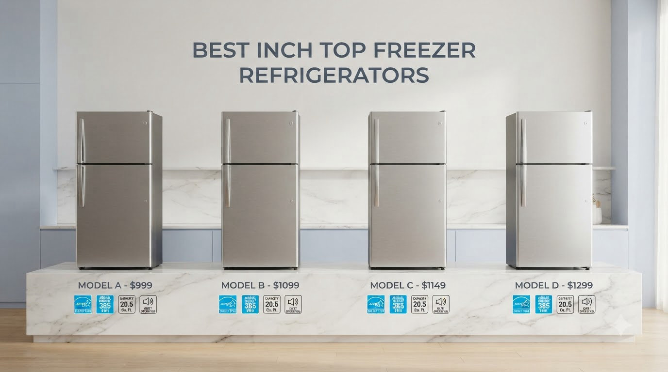 best 30 inch top freezer refrigerators