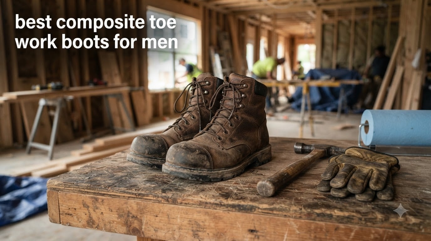 best composite toe work boots for men