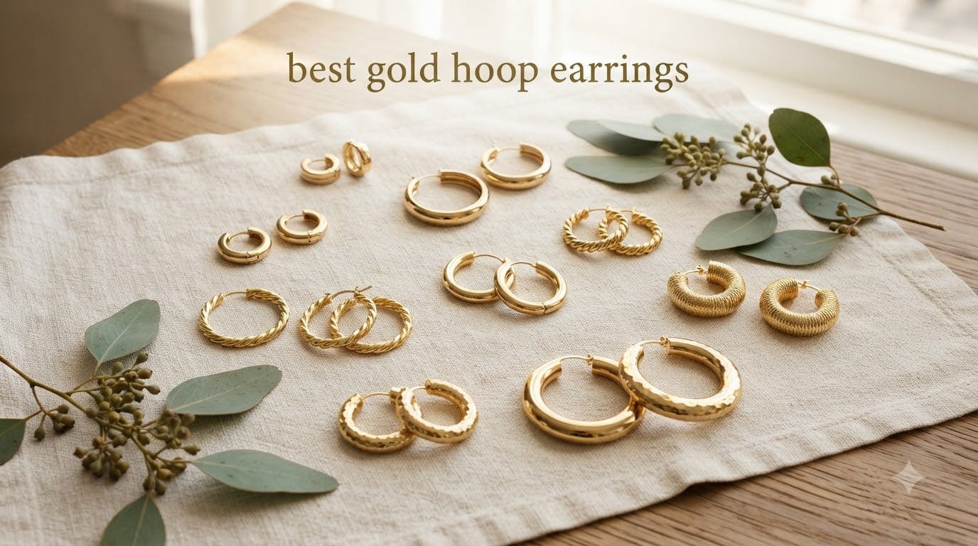 best gold hoop earrings